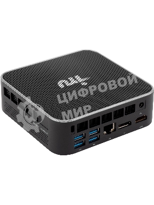 Неттоп IRU Tactio 525 Ryzen 7 6800H (3.2) 16Gb SSD512Gb 680M без ОС GbitEth WiFi BT 120W черный (RUS)