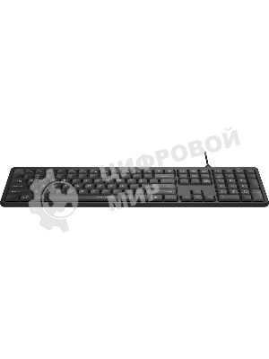 Клавиатура A4Tech FX55 черный USB slim Multimedia кабель 1.5м