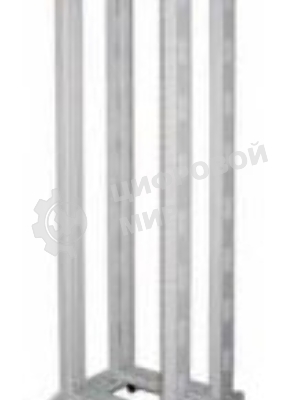 Стойка двухрамная Lanmaster TWT-RACK2-42U-6X8 42U 600 мм X 800 мм серый