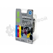 Картридж струйный Cactus CS-C6578D №78 голубой/пурпурный/желтый (19мл) для HP DJ 900/1220C/PS P000/P1100