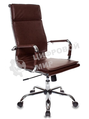 Кресло Бюрократ CH-993/brown коричневый, экокожа