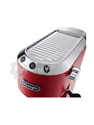Кофеварка эспрессо DeLonghi EC685.R красный, исп. кофе - молотый/чалды, 1.1 л, 1350 Вт, 15 бар