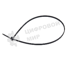 Хомут-стяжкa нейлоновая с тройным замком Rexant 250x4,8 мм, черная, упаковка 100 шт.