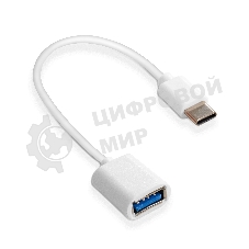 Кабель OTG Type-C-USB 2.0 ExeGate EX-A-OTG-CMAF2 (USB Type-C/USB 2.0 Af, 0,2м)