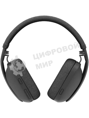 Гарнитура Logitech ZONE Vibe 100 серый, беспроводная, Bluetooth, до 20 ч