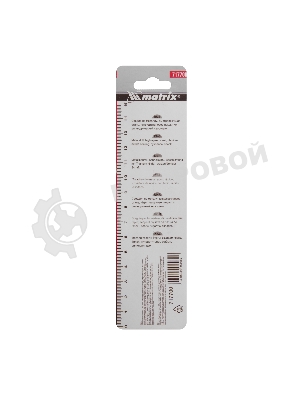 Сверло по металлу Matrix, 7 мм, HSS, нитридтитановое покрытие, цилиндрический хвостовик