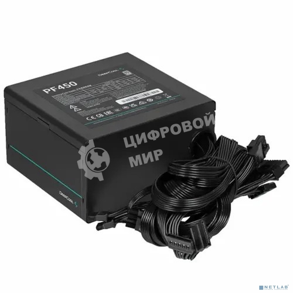 Блок питания Deepcool/GamerStorm PF450, 450Вт, 80 PLUS, 120мм, черный
