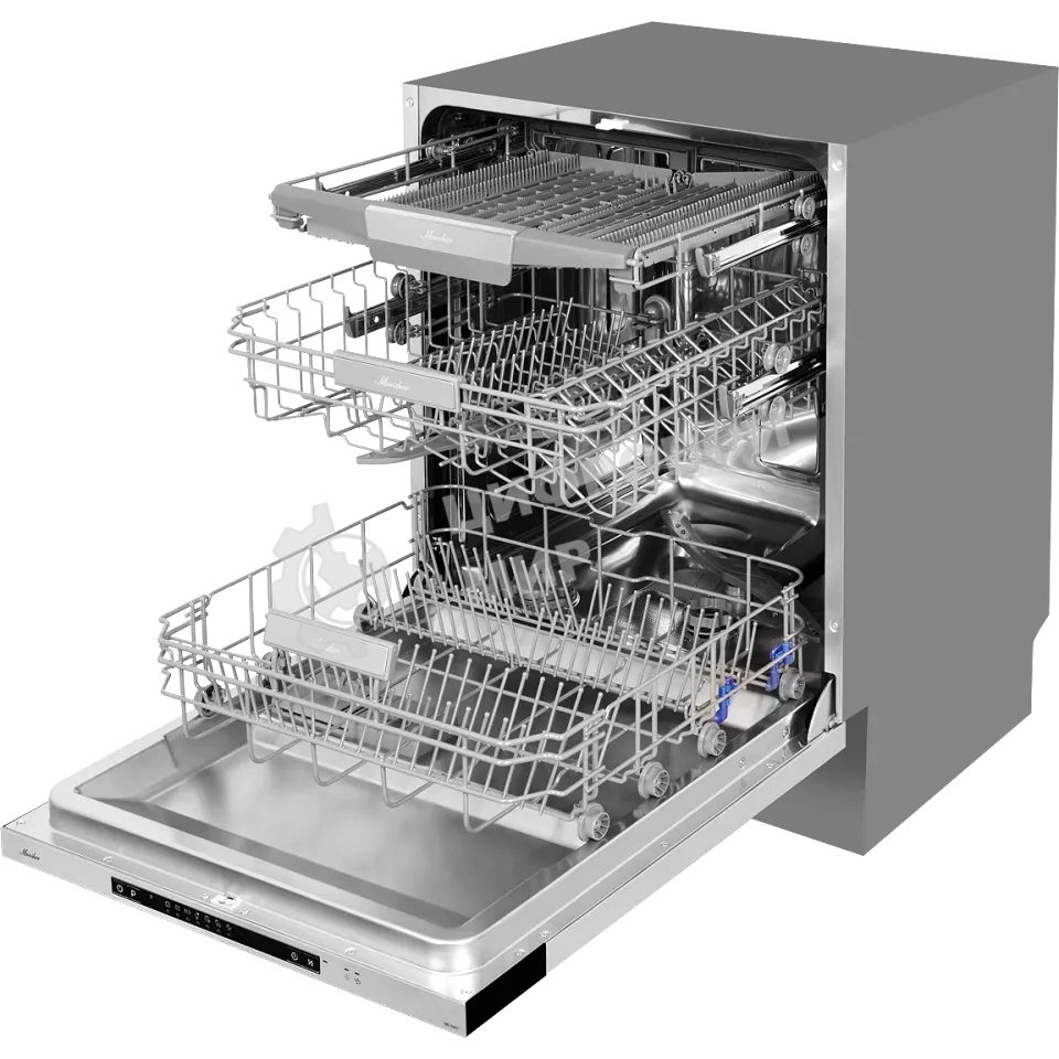 Встраиваемая посудомоечная машина Monsher MD 6003, серебристый, 59.8 см, 14 компл., 52 дБ, класс A++
