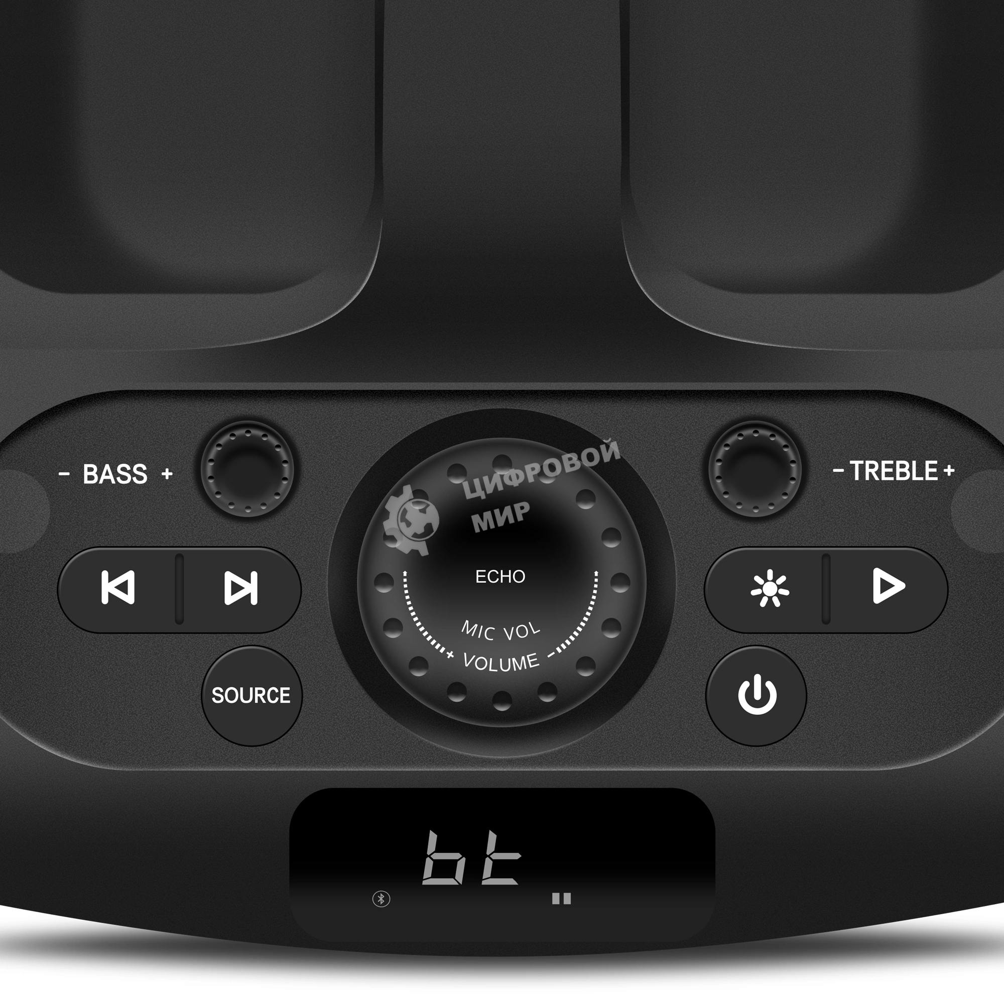 Колонка портативная Sven АС PS-1000 черный 160W 1.0 BT/3.5Jack 8000mAh (SV-022686)