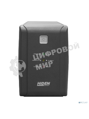 Источник бесперебойного питания HIDEN EXPERT ULS800E 800ВА/480Вт Линейно-интерактивный,2xSchuko LED, USB, встроенный АКБ 1x12B/9Ач УТ-00002466