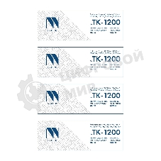 Картридж NVP совместимый NV-TK-1200-SET4 для Kyocera Ecosys M2235dn/ M2735dn/ M2835dw/ P2335d/ P2335dn/ P2335dw (3000k) (4 шт)