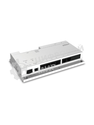 Коммутатор Dahua DHI-VTNS1060A, 6×PoE (24 В) + 2×Uplink, неуправляемый