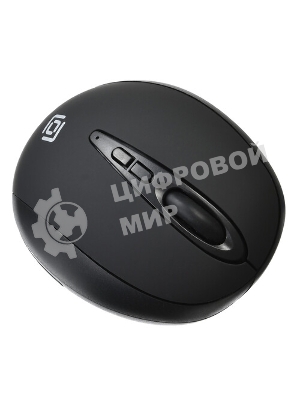 Мышь беспроводная Oklick 688MW ERGO черный, 2400 dpi, радиоканал, Bluetooth, USB, кнопки - 6