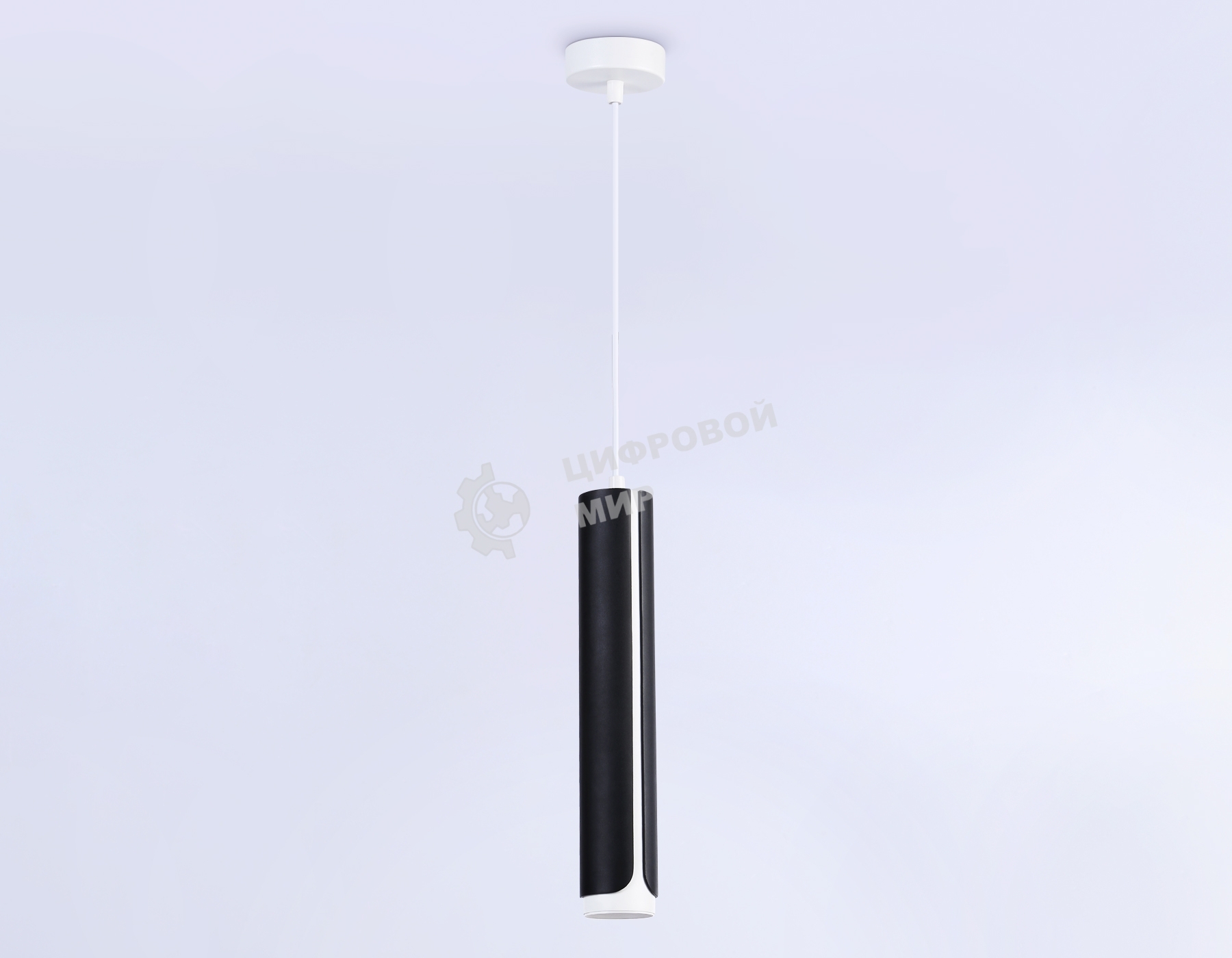 Светильник Ambrella light TN51611 BK/WH черный/белый GU10 D58*1300