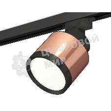 Светильник Ambrella light XT8122001 PPG/SBK/PBK золото розовое полированное/черный песок/черный полированный GX53