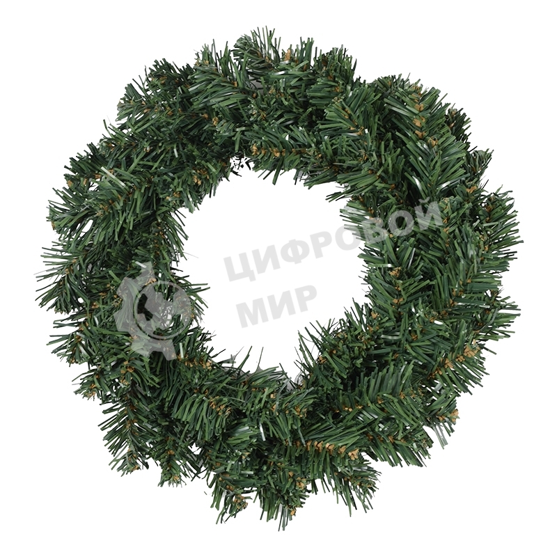 Еловый венок Neon-night Ø 30 см, ПВХ