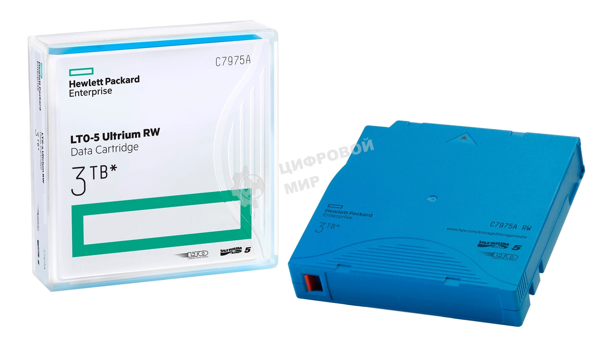 Картридж Hewlett-Packard LTO5 Ultrium 3TB Read/Write Data (C7975A)