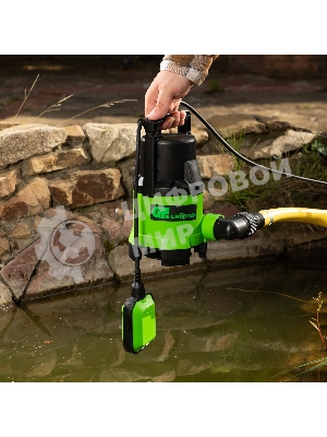 Дренажный насос Сибртех для грязной воды СДН650-35 650 Вт напор 8 м 11000 л/ч