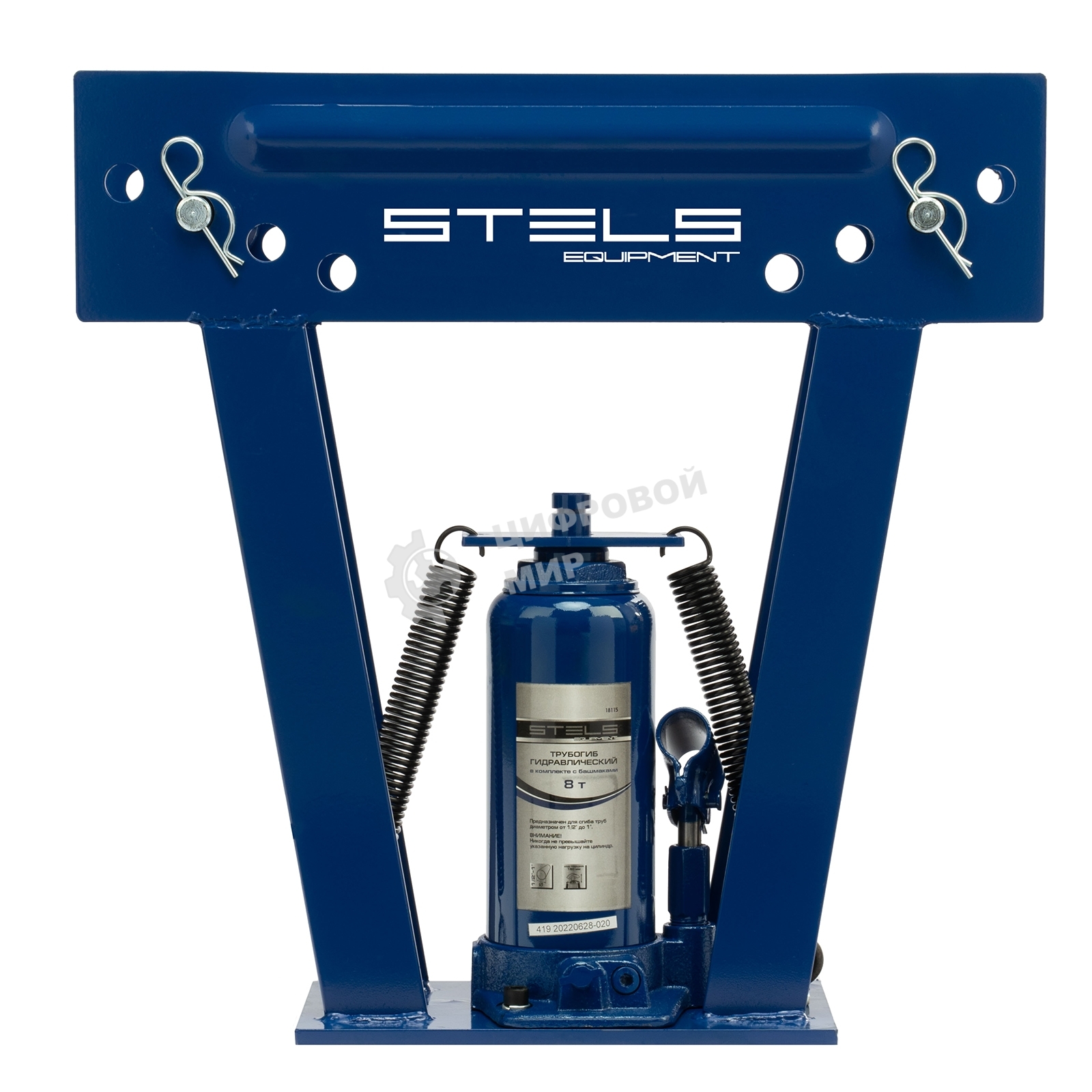 Трубогиб гидравлический Stels 8 т, в комплекте с башмаками 1/2