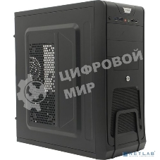 Компьютерный корпус Miditower ExeGate EX283216RUS CP-603UB-CP400 (ATX, БП CP400 с вент. 8см, 2*USB+2*USB 3.0, аудио, блокировка, черный)