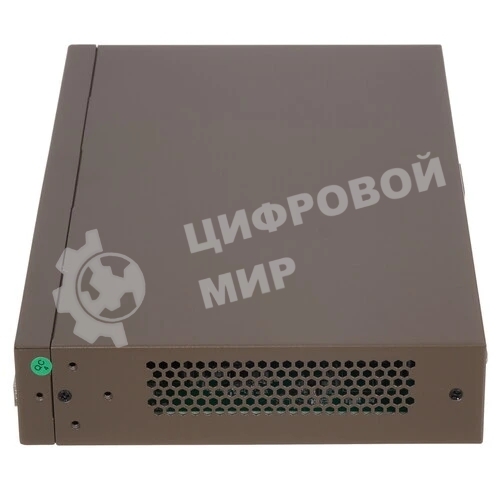 Коммутатор неуправляемый IP-COM F1118P-16-150W PoE, 18 портов, 18х100 Мбит/с, 2x1 Гбит/с, PoE 16х30 Вт (до 130Вт)