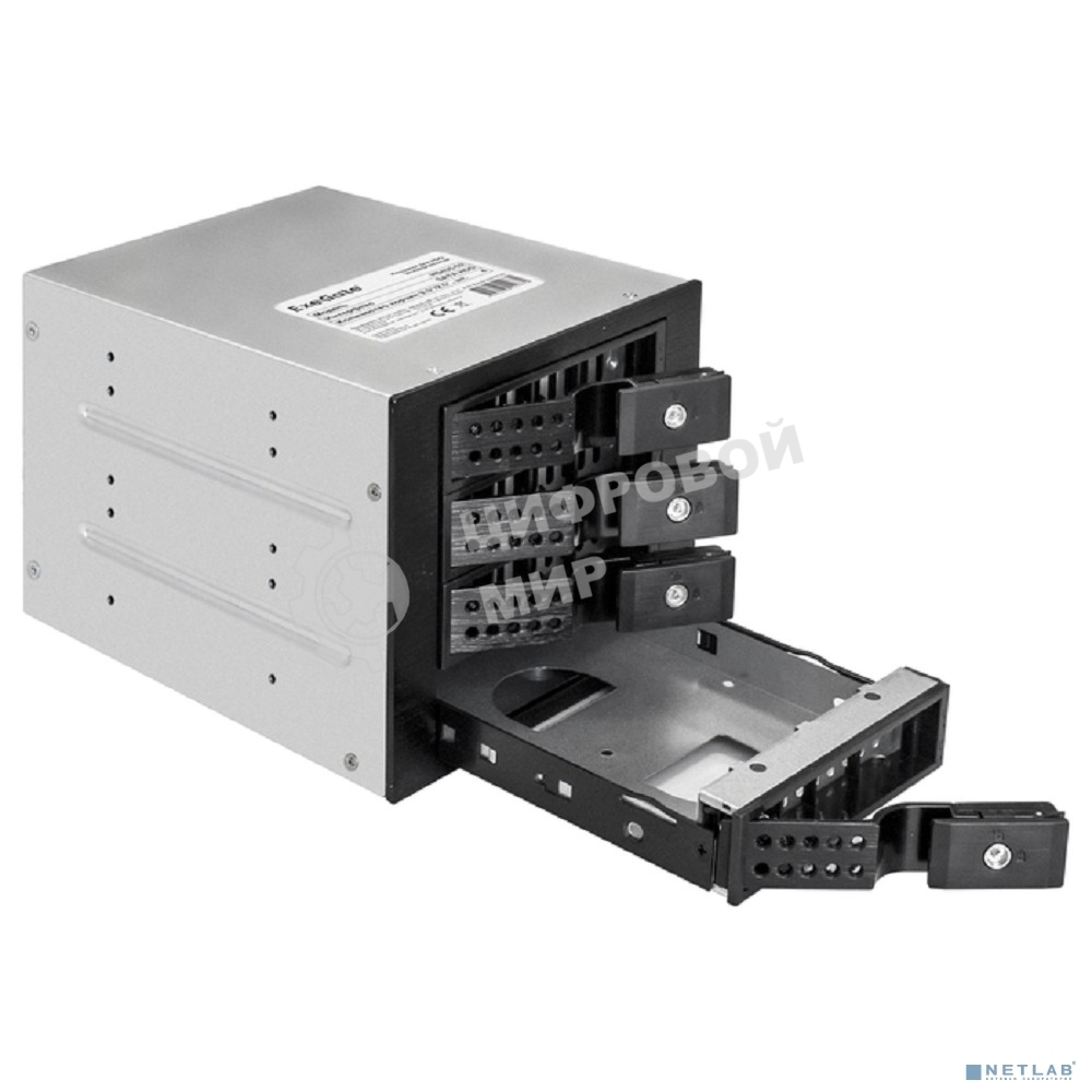 Корзина для HDD ExeGate EX291657RUS HS435-02 (универсальная, на 4*3,5