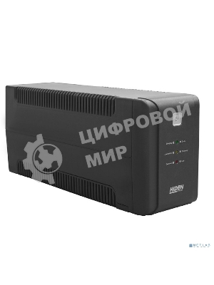 Источник бесперебойного питания HIDEN EXPERT ULS800E 800ВА/480Вт Линейно-интерактивный,2xSchuko LED, USB, встроенный АКБ 1x12B/9Ач УТ-00002466