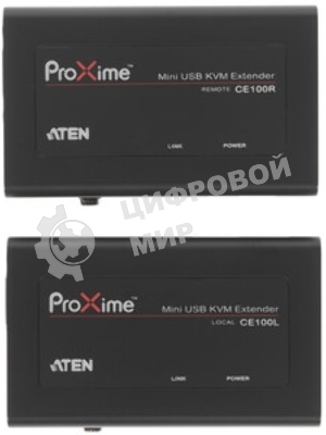 Переключатель ATEN USB VGA Cat 5 Mini KVM Extender (1280 x 1024@100m)
