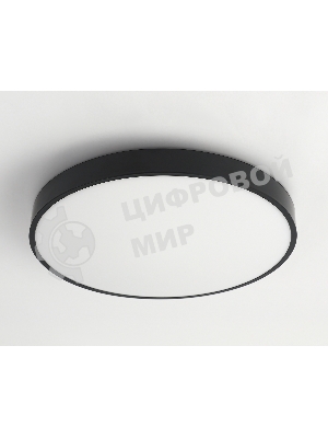 Потолочный светодиодный светильник Ambrella light FZ1204 BK черный IP54 11W 5000K D210*60 (без ПДУ)