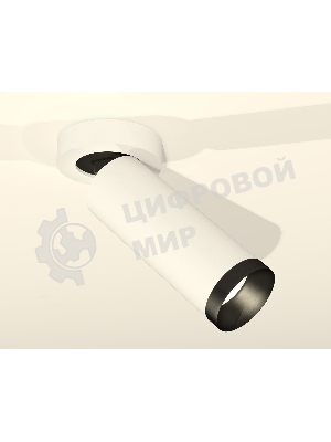 Светильник Ambrella Light XM6342201 SWH/PBK белый песок/черный полированный MR16 GU5.3 (A2228, C6342, N6131)