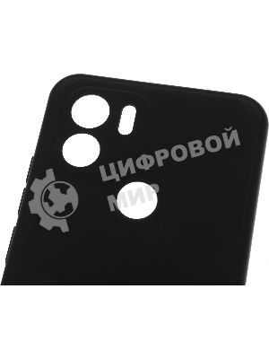 Чехол (клип-кейс) BoraSCO для Xiaomi Redmi A1+ Silicone Case черный (70938)