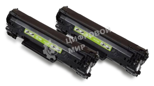 Картридж лазерный Cactus CS-C728D черный (2100 стр.) x2уп. для Canon i-Sensys MF4410/4430/4450/4550D