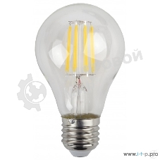 Лампа светодиодная груша ЭРА F-LED A60-9W-840-E27 (филамент, груша, 9Вт, нейтр., Е27)