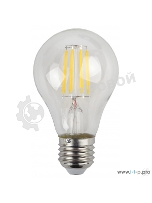 Лампа светодиодная груша ЭРА F-LED A60-9W-840-E27 (филамент, груша, 9Вт, нейтр., Е27)