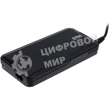 Адаптер для ноутбуков STM Dual DLU90, 90W, EU AC power cord& Car Cigaratte Plug, USB(2.1A)