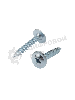 Саморез с прессшайбой Kranz ПШС острый 4.2х25, короб (200 шт./уп.)