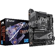 Материнская плата Gigabyte B760 AORUS ELITE AX Soc-1700 Intel B760 4xDDR5 ATX AC`97 8ch(7.1) 2.5Gg RAID+HDMI+DP