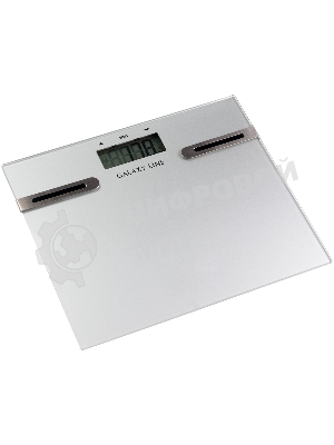 Весы напольные многофункциональные Galaxy Line GL 4855, серый, электронные, элемент питания типа 