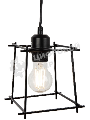 Светильник потолочный Hiper Подвес 1хЕ27х60Вт черный H046-0