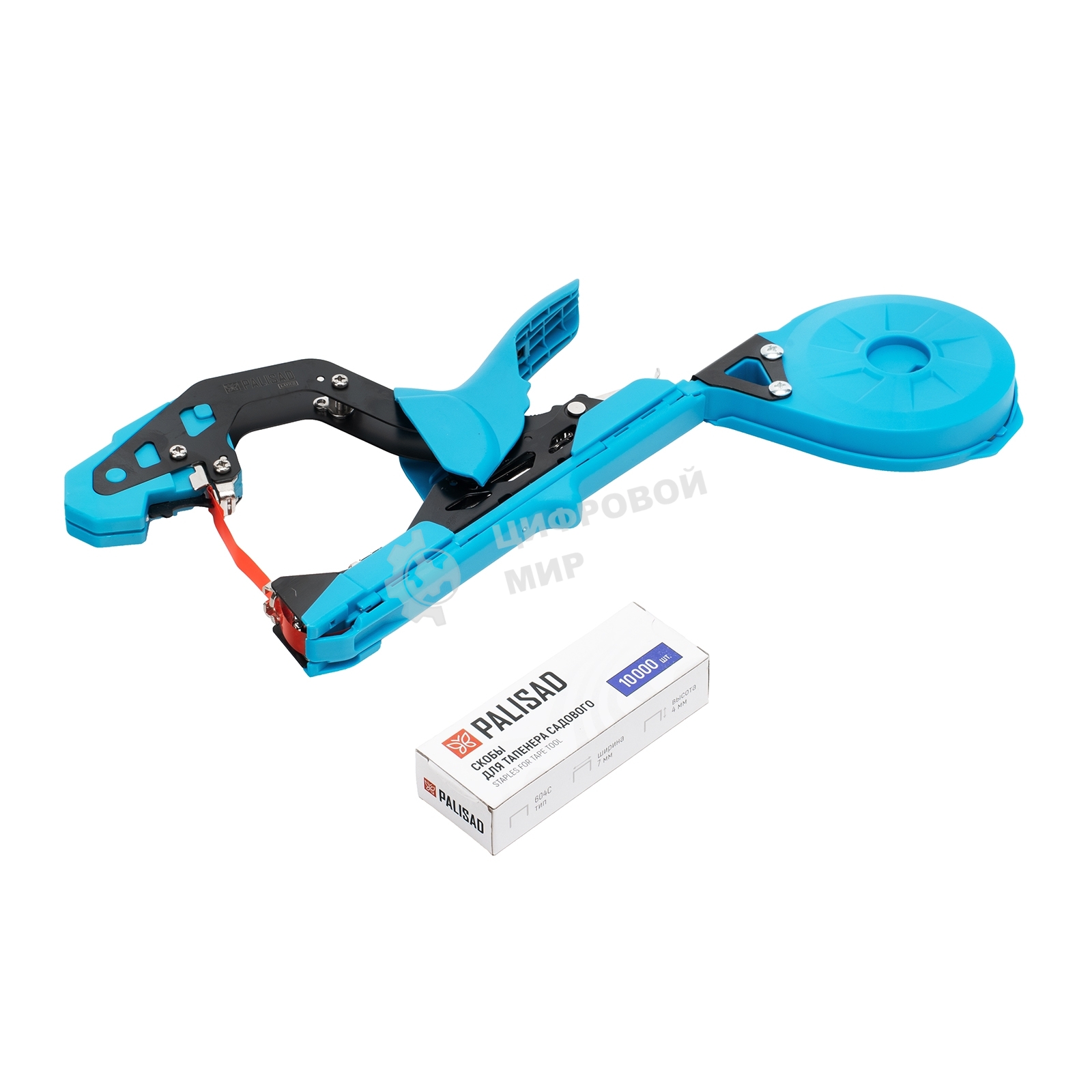 Тапенер садовый для подвязки растений LUXE Palisad скобы 10 000 шт., лента 30 м