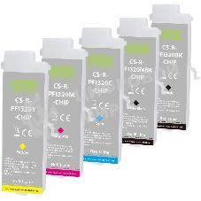 Картридж перезаправляемый струйный Cactus CS-R-PFI320SET-CHIP набор 5шт.упак. для Canon imagePROGRAF TM-200/200MFP/205/300/300MFP/305/250/255/350/355 с чипом