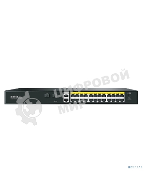 Коммутатор 24PORT 10/100M POE 4GE COMBO P124GH Netis