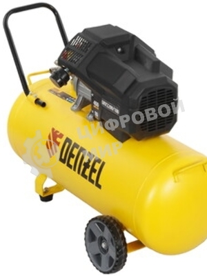 Компрессор воздушный Denzel DKV2200/100,Х-PRO (58079) 2.2 кВт, 400 л/мин, 100л