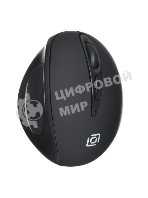Мышь беспроводная Oklick 688MW ERGO черный, 2400 dpi, радиоканал, Bluetooth, USB, кнопки - 6