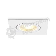 Светильник Ambrella light TN1160 WH белый IP44 GU5.3 85*85*28