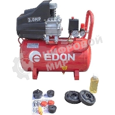 Компрессор поршневой Edon 39778 масляный 207л/мин 50л 1800Вт красный