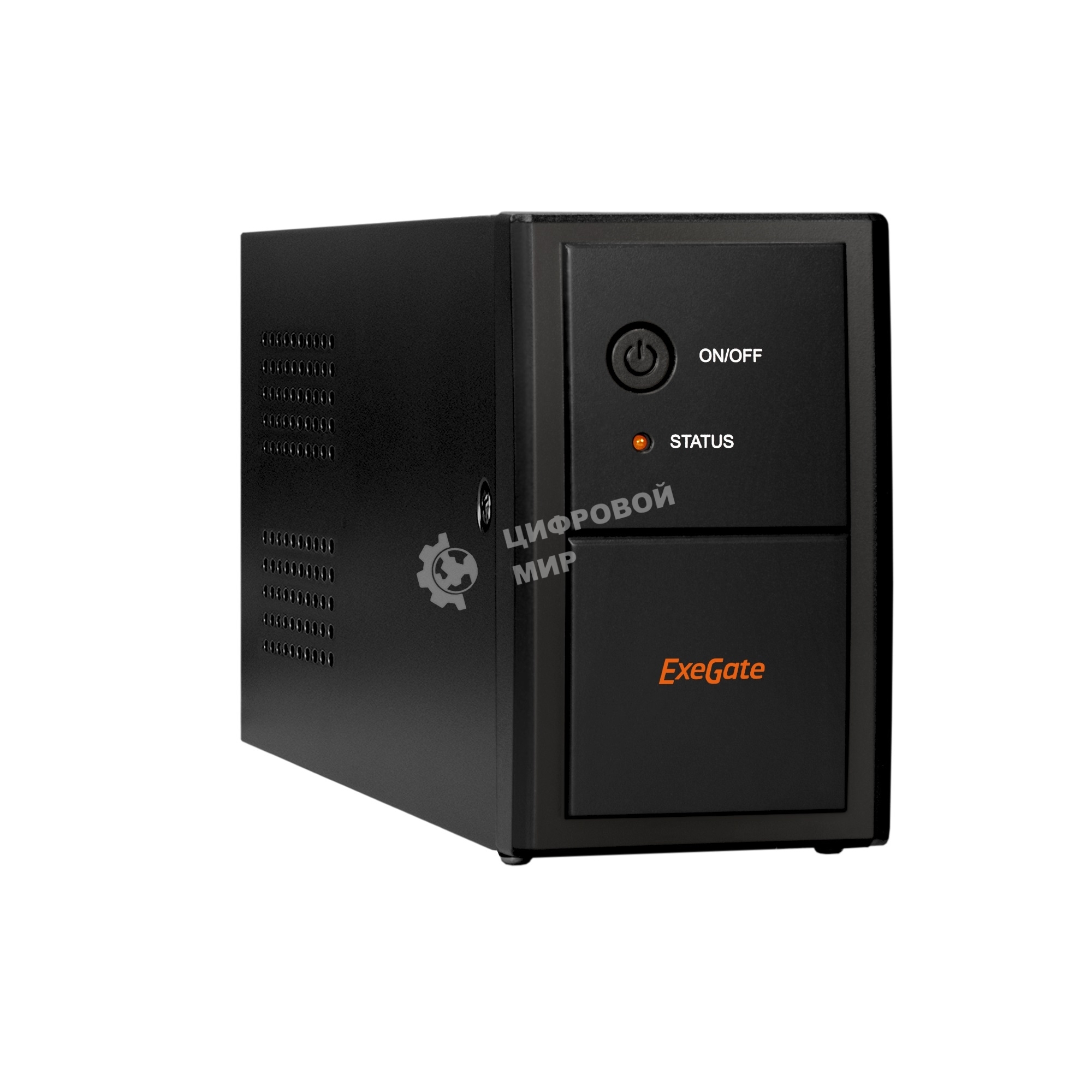 Источник бесперебойного питания ExeGate SpecialPro UNB-800.LED.AVR.EURO 800VA/480W, LED, AVR, 2 евророзетки, черный