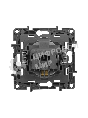 Розетка 2К+З, немецкий стандарт, винтовые зажимы, 16А, 250 В~, Etika, алюминий Розетка 2К+З, немецкий стандарт, винтовые зажимы, 16А, 250В~, Etika, алюминий