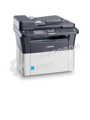 МФУ лазерное Kyocera Ecosys FS-1125MFP (1102M73RU0/1102M73RUV/1102M73RU2/1102M73NX2/1102M73DZ2), A4, ч/б, печ. до 25 стр/мин., скан. до 18 стр/мин. (ч/б) 6 стр/мин. (цвет), 600 x 600 dpi, USB, RJ-45