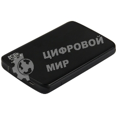 Внешний корпус для HDD/SSD AgeStar 31UB2A12C SATA пластик/алюминий черный 2.5